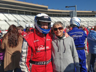 November, 2012.  Atlanta Motor Speedway for Bill's NASCAR Experience.
