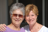 February 2009 in Bradenton Florida with cousin Claire.