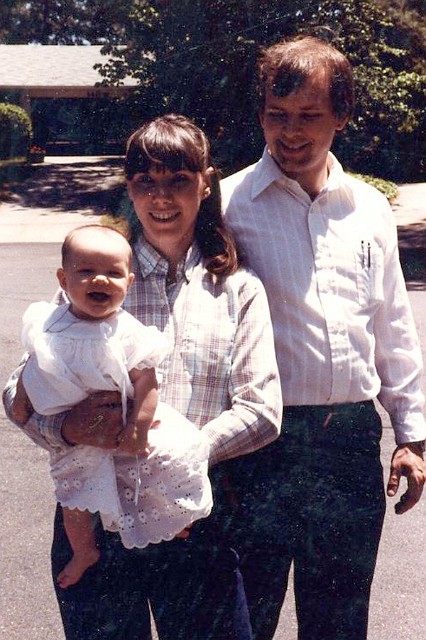 Julie_078.jpg - With Godparents Aunt Janice and Uncle Lee