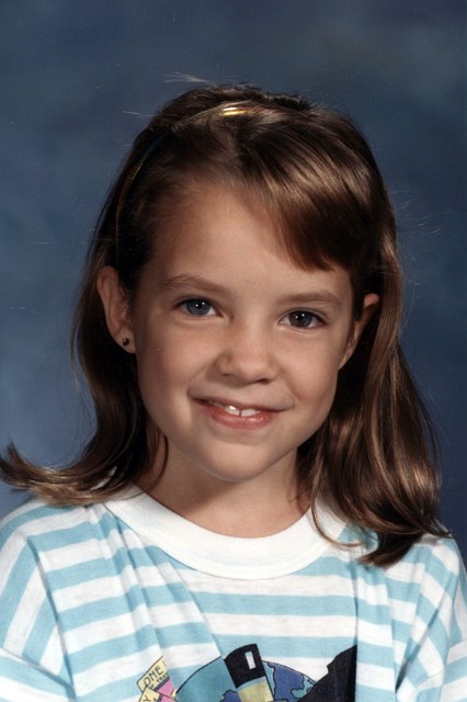 Julie_243.jpg - Heards Ferry Elementary School -- second grade.  September, 1988 -- 7 years 9 months.