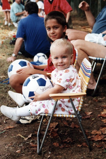 Julie_192.jpg - Fall 2001 -- Abby at Chace's soccer game