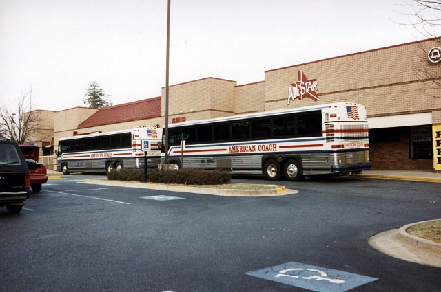 Julie_163.jpg - All Star Cheerleading -- we aren't sure whether the busses are for the Saints or the Panthers.